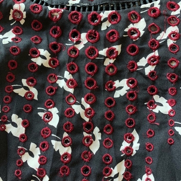 Anthropologie Ranna Gill Madine Printed Embroidered Romper - Size Medium - Picture 4 of 11